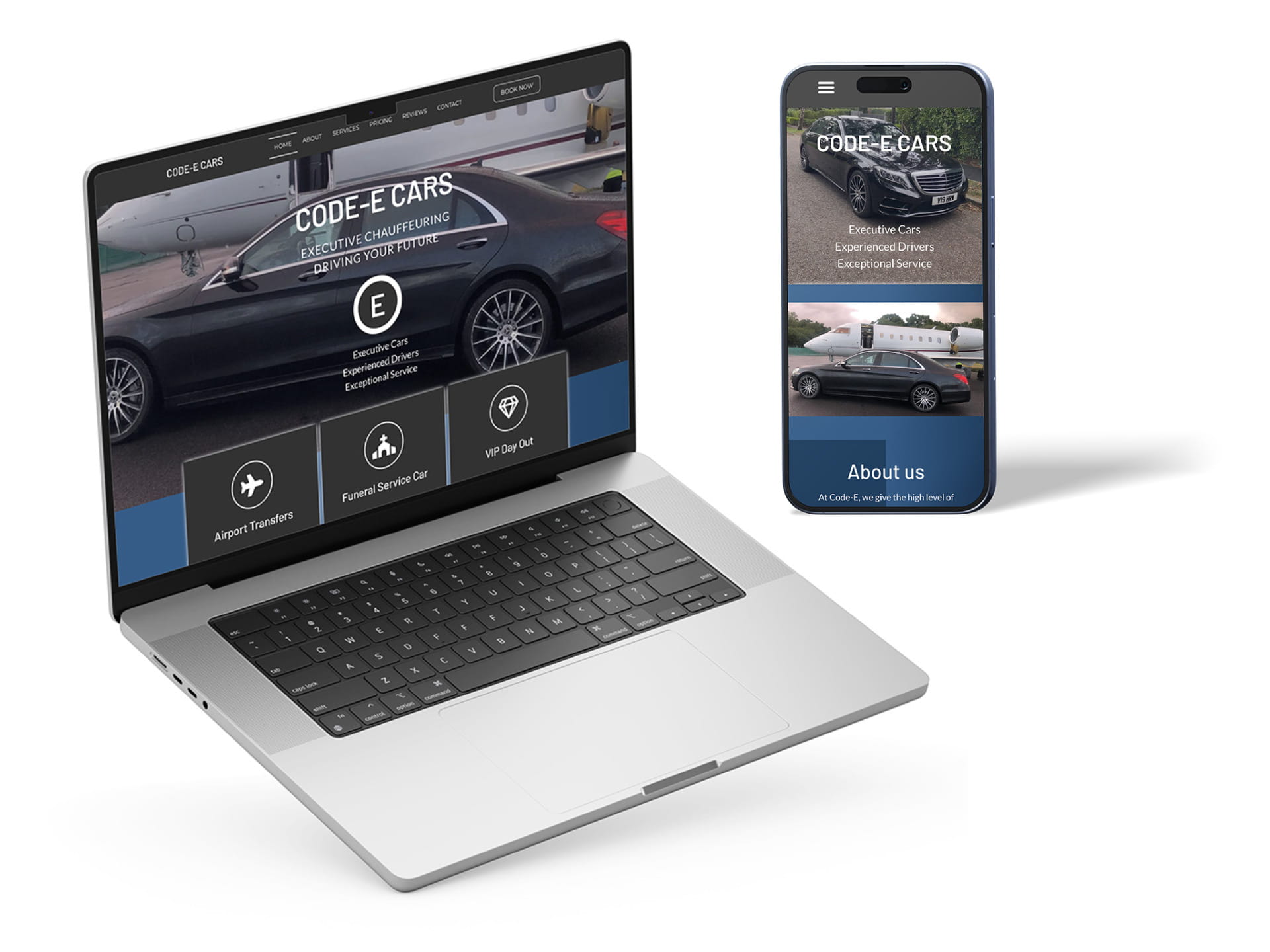 HiJack Web Design Portfolio Code E Cars