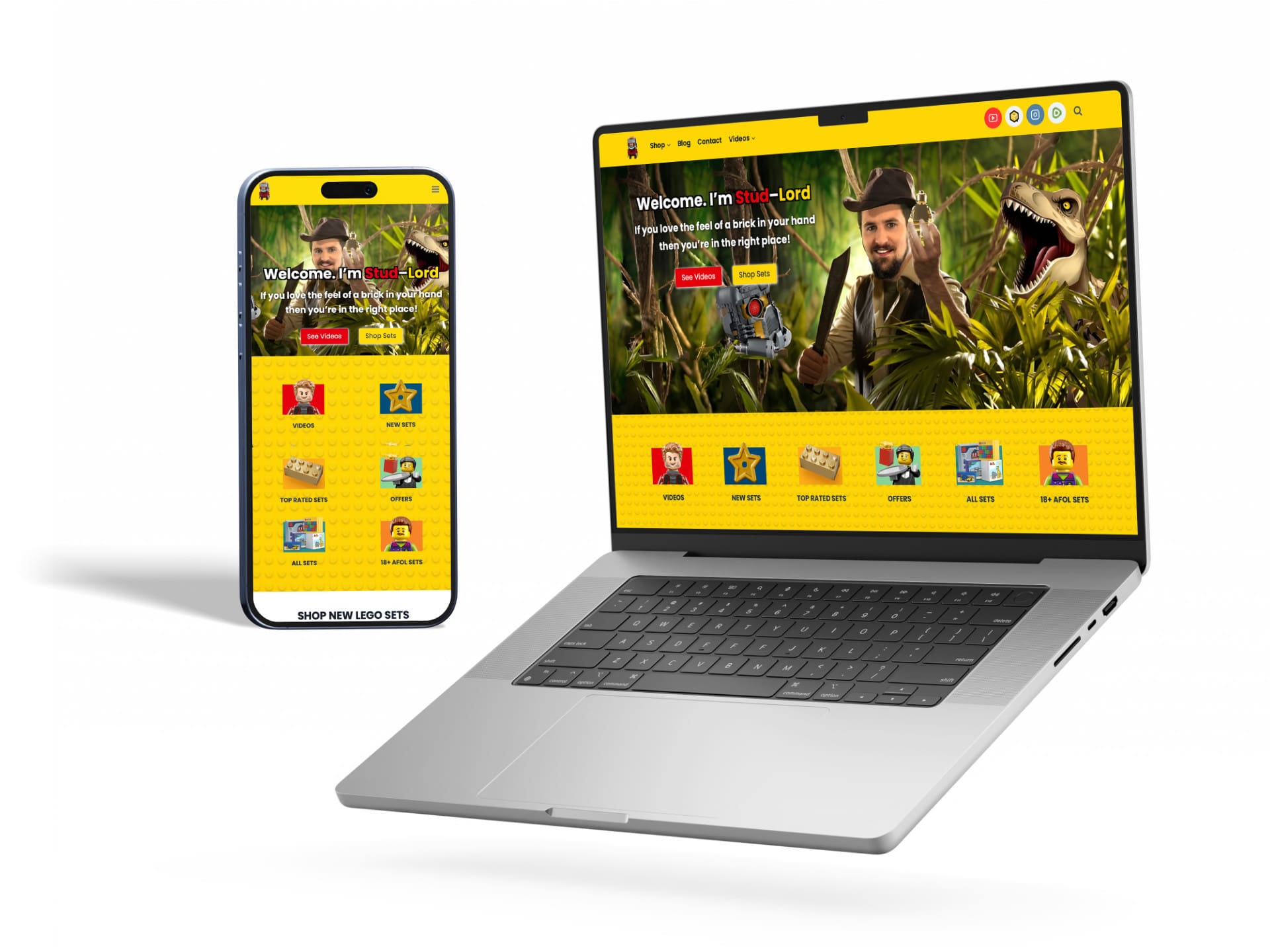 HiJack Web Design Stud-Lord Website Portfolio