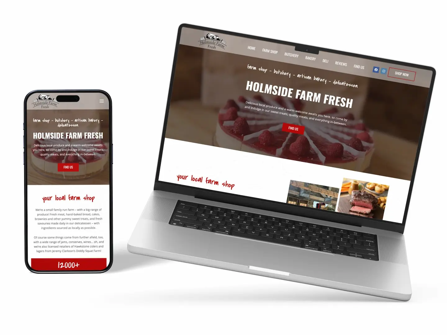 Durham Web Design Local Client Example HiJack Web Design