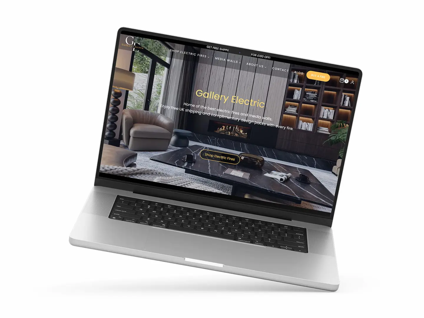 Newcastle Web Design Local Client Website Example