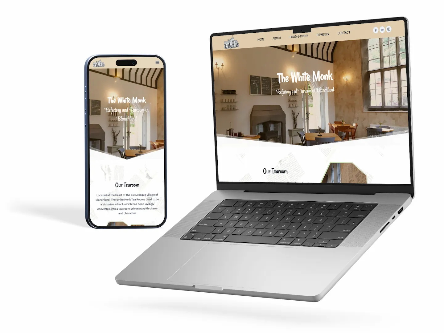 Northumberland web design expert service local client example
