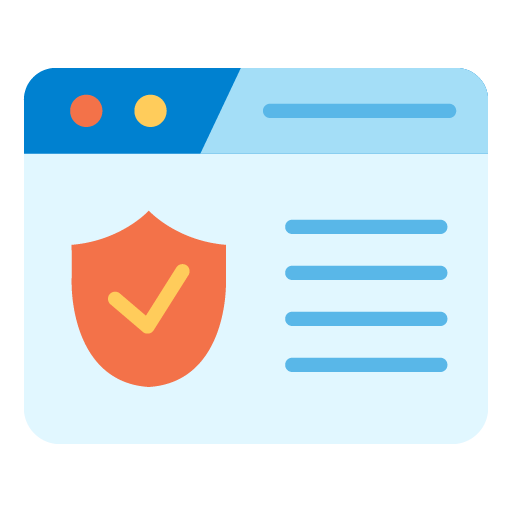 Website Security Implementation Icon